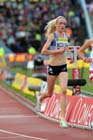 Eilish McColgan taking part in the 5000 metres at the Samsung Diamond League, Crystal Palace, London.